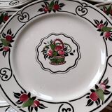 6 Boch frères la Louvière plates