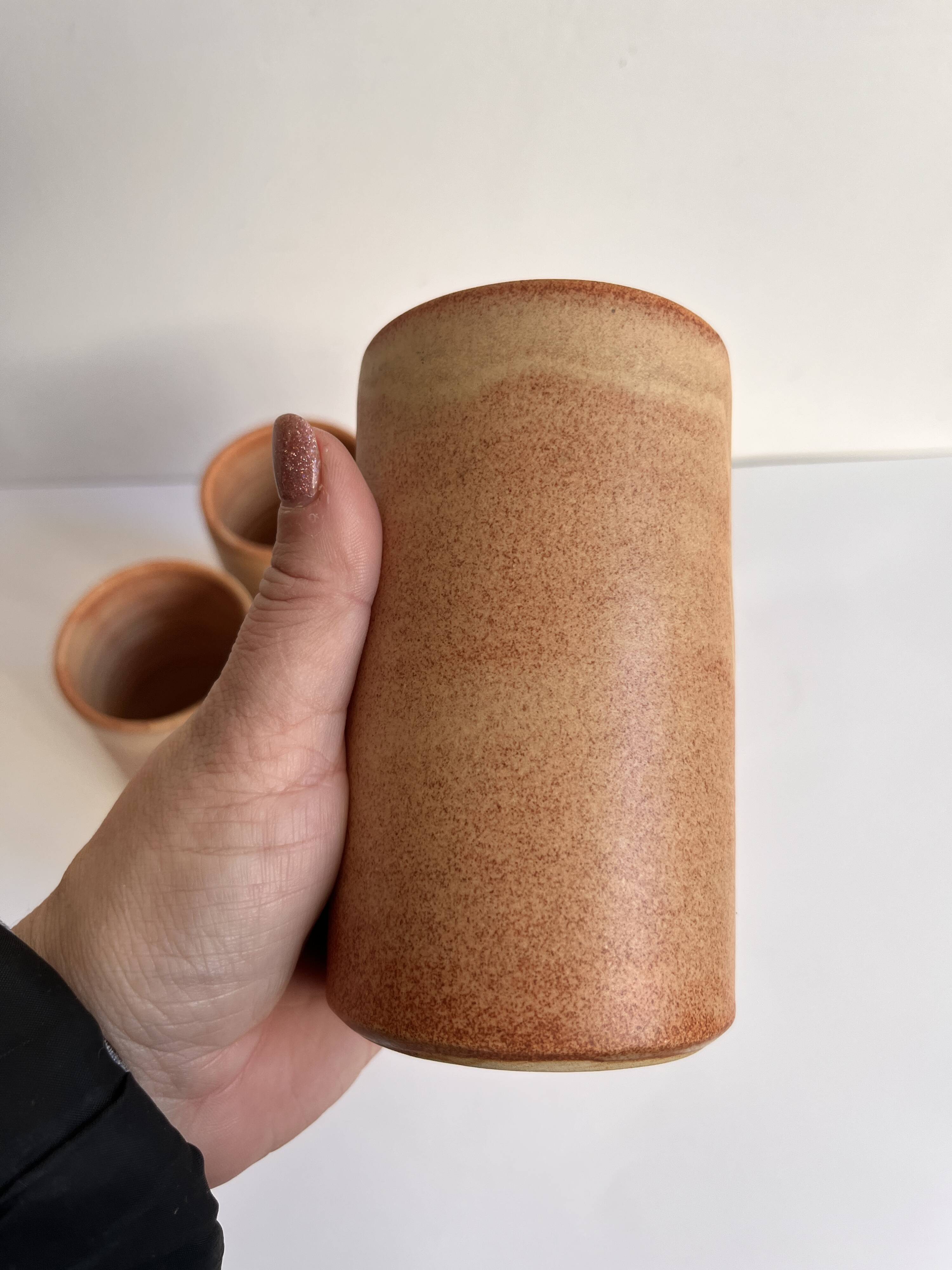 Verres gobelets céramique