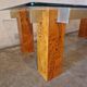 Gabriella Crespi (1922-2017) - Table basse en placage de loupe