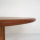 Teak extendable dining table by Niels Otto Moller for Gudme Mobelfabrik, Denmark 1960's