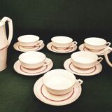 Service à café en porcelaine