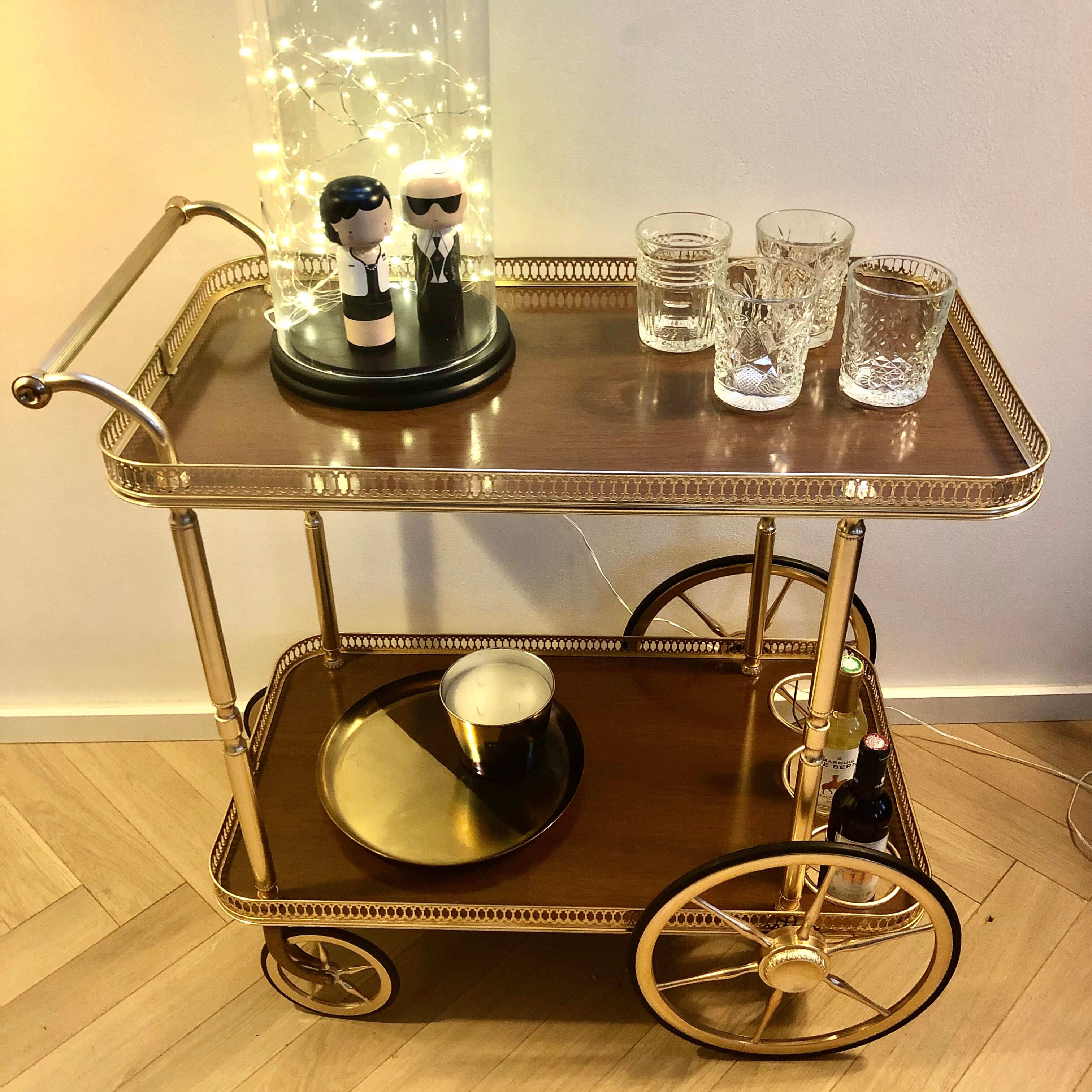 Desserte bar vintage