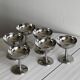 6 stainless steel footed bowls, Letang Remy style