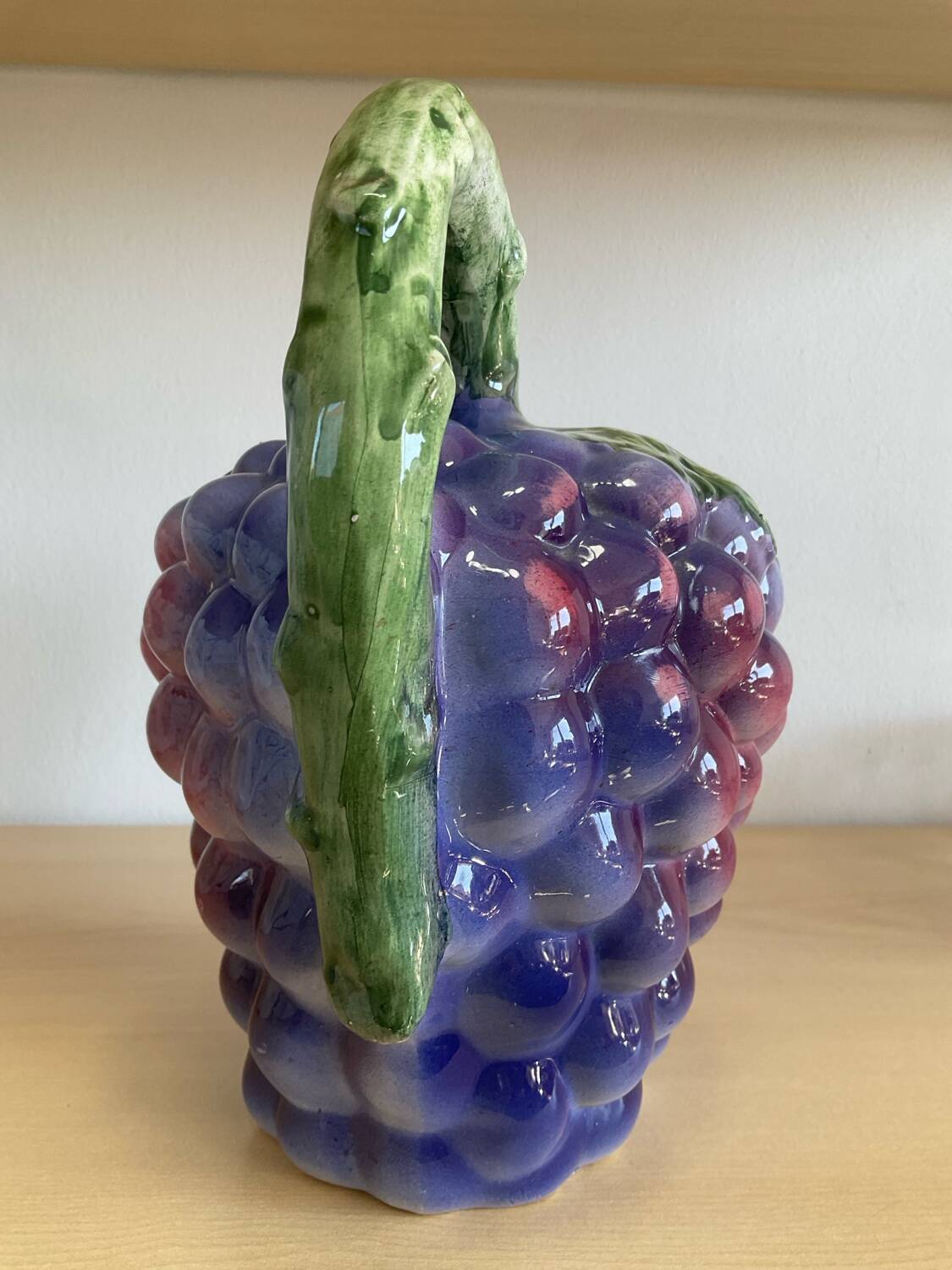 Old Grape Pitcher in Slip