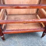 Louis XVI marble top chest of drawers