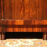 Art Deco Veneer Writing Desk or Vanity Table, 1920s
