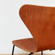 Chaise Arne Jacobsen 3107 en teck pour Fritz Hansen