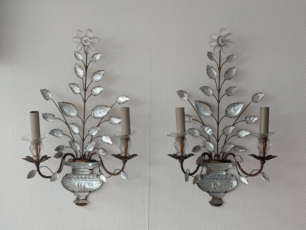 Paire d'appliques - Maison Bagues