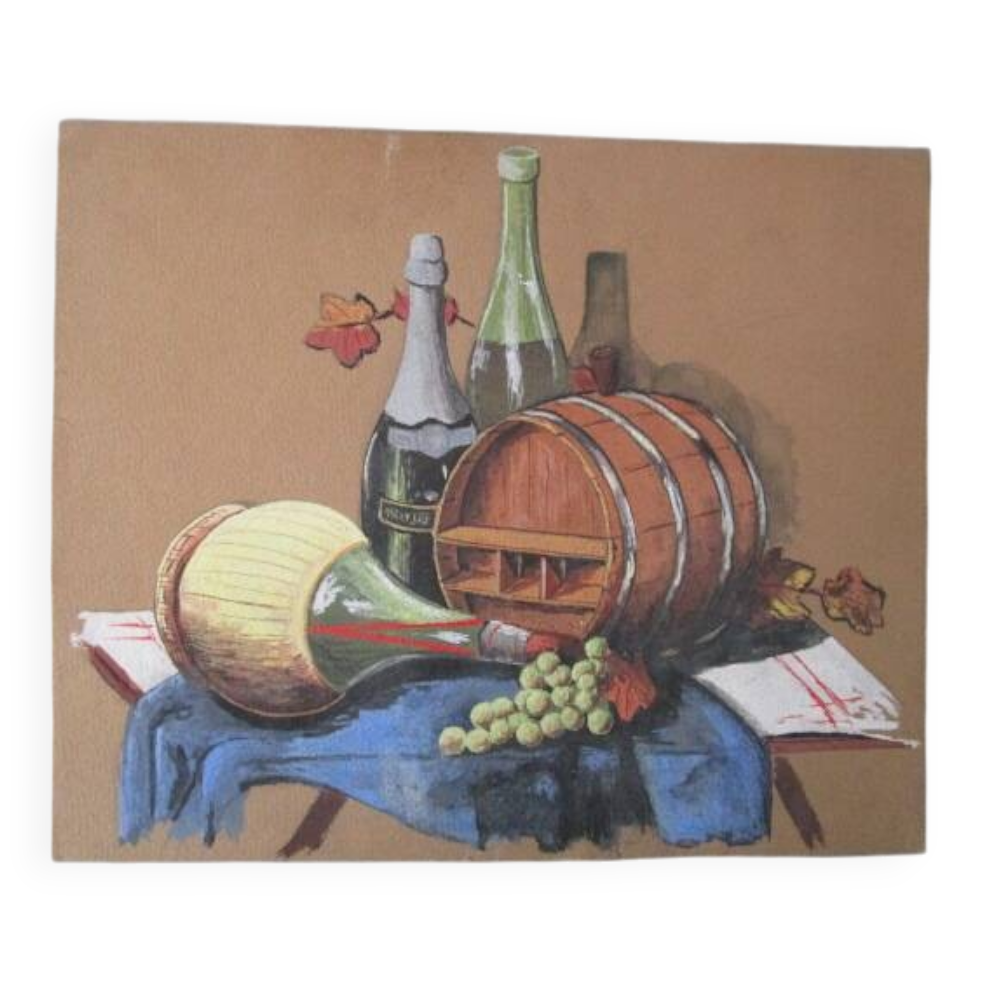 Old painting - still life