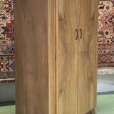 English Art Deco walnut penderie