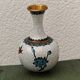 Vase in cloisonné enamels, peonies