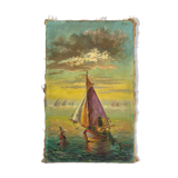 Tableau ancien marine