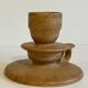 Geometric Hand CANDLE HOLDER Stoneware VINTAGE France
