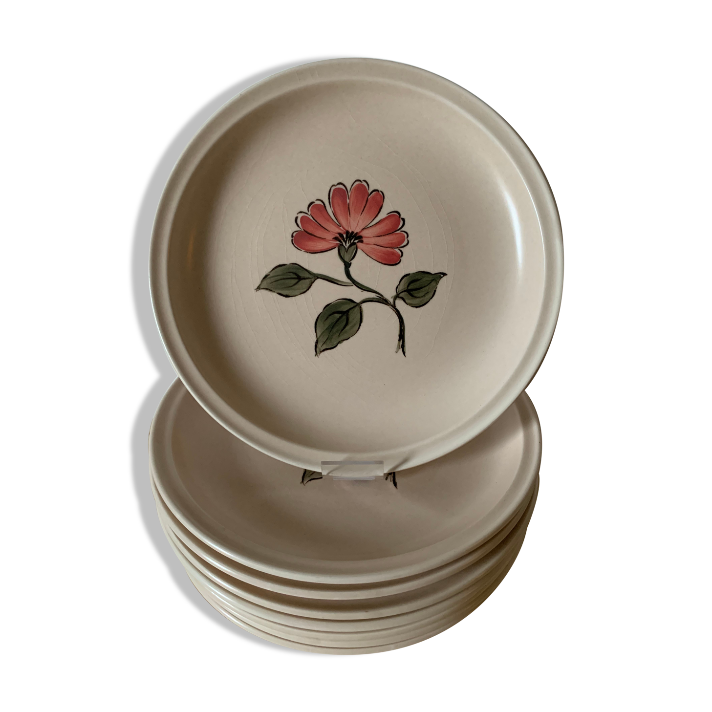 Earthenware plates Gien