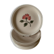 Earthenware plates Gien