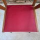 Fauteuil en hêtre et skaï