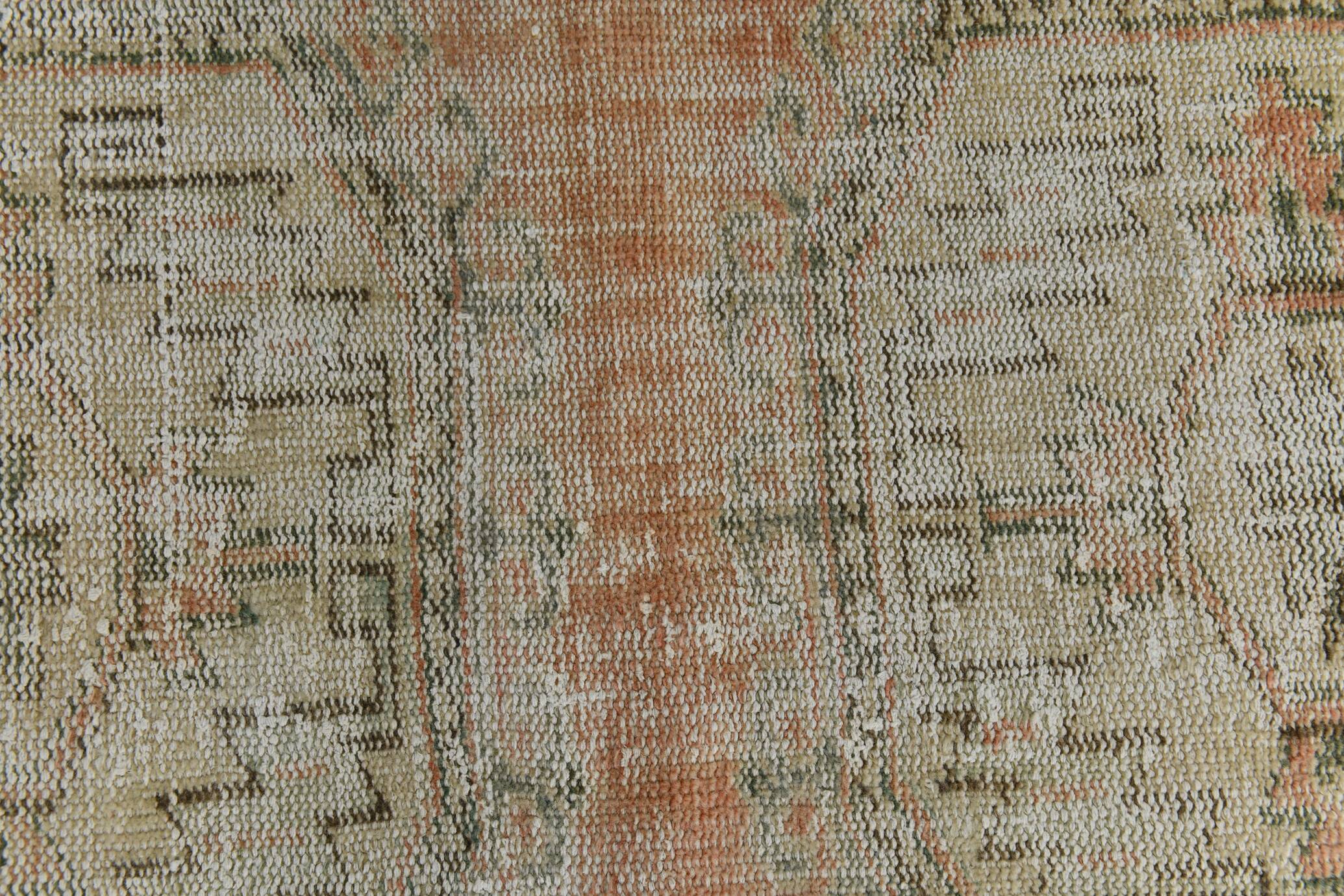 3x10 57s Antique Vintage Runner Rug, 91x318Cm