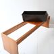 Table basse, jardinière scandinave en teck, années 1960
