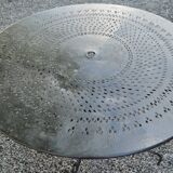 Wrought iron garden table