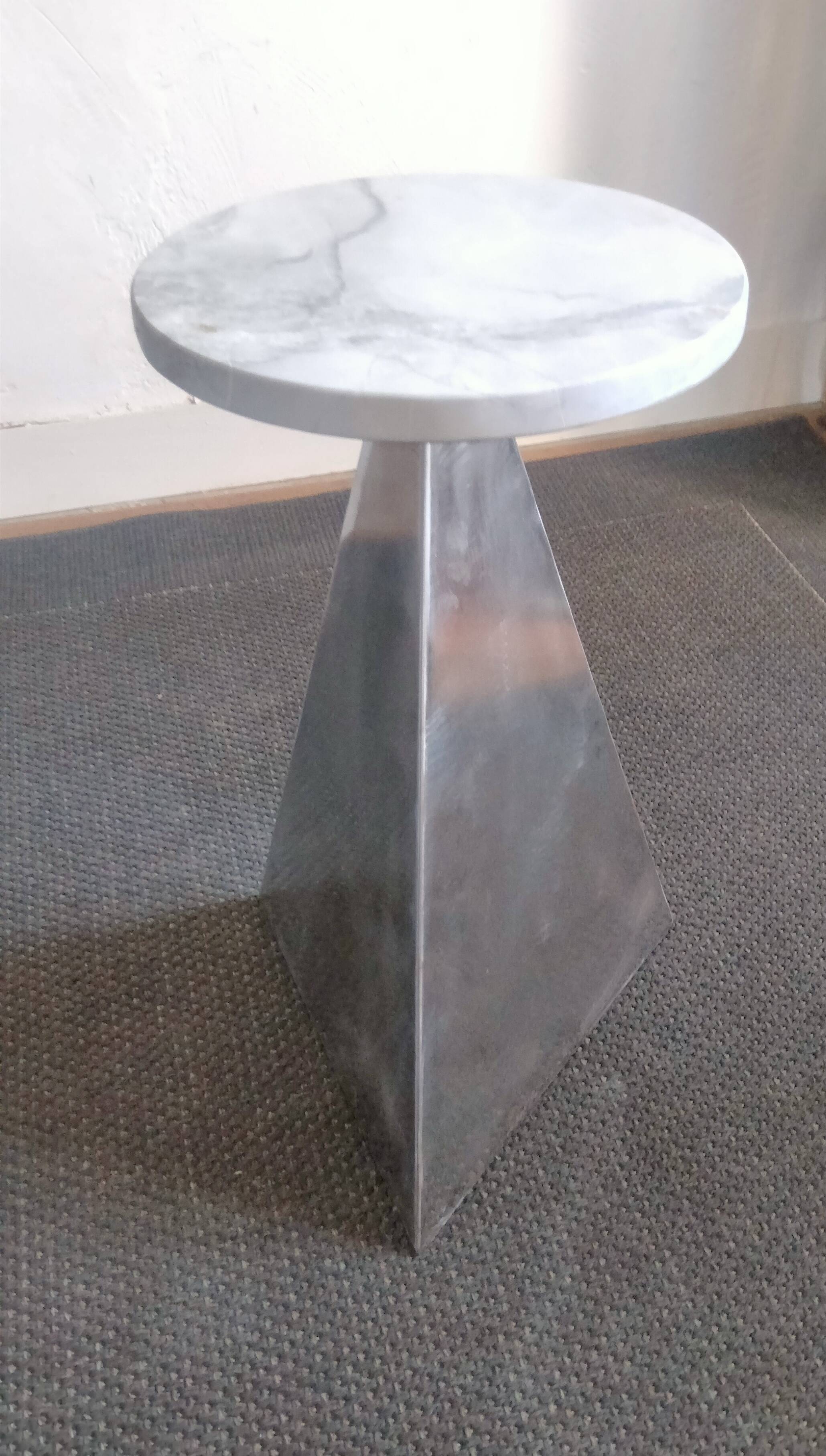 Steel and marble harness