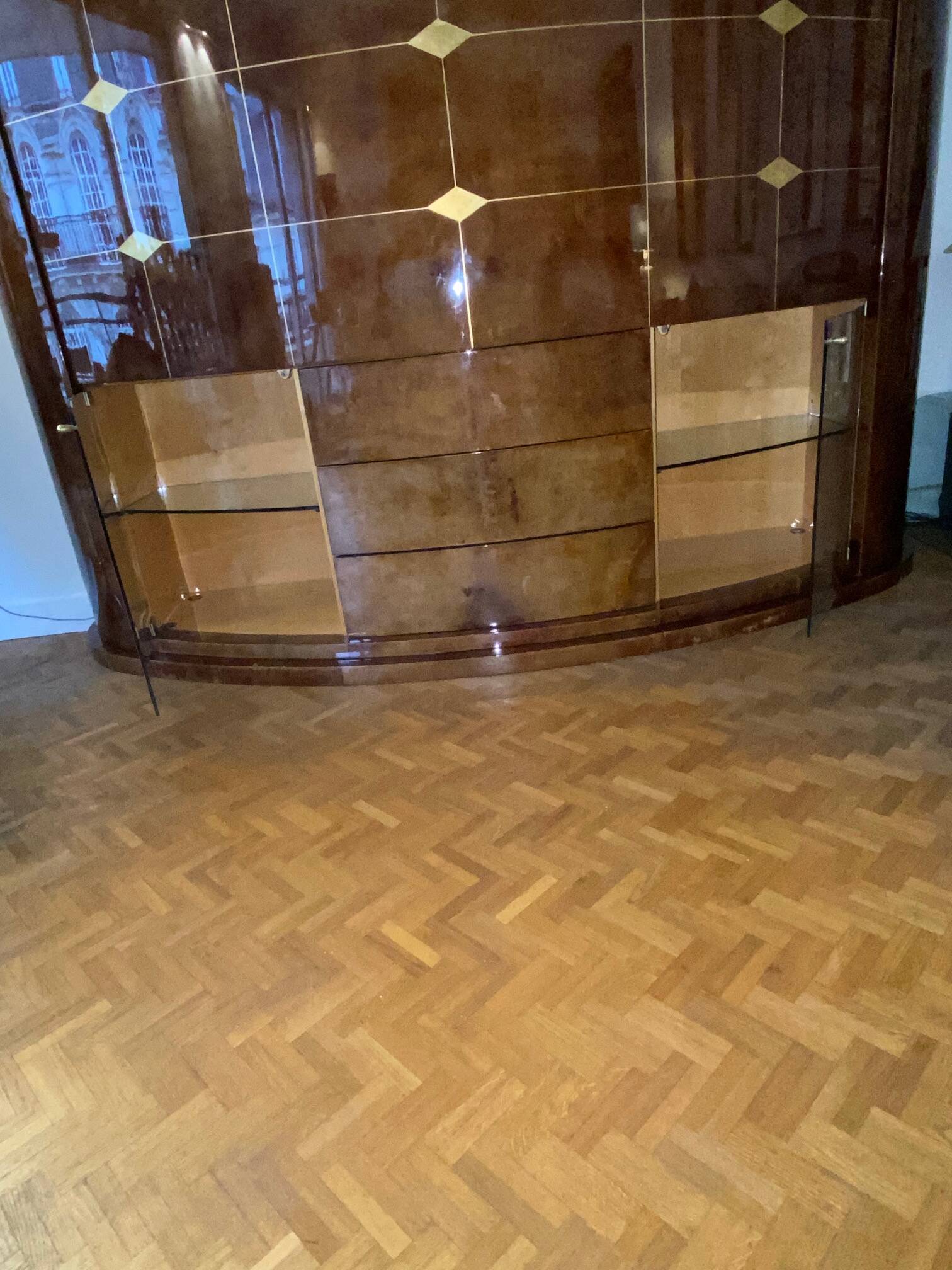 Important Art Deco Bar Cabinet House Roméo