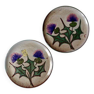 Daniel Etienne thistle plates