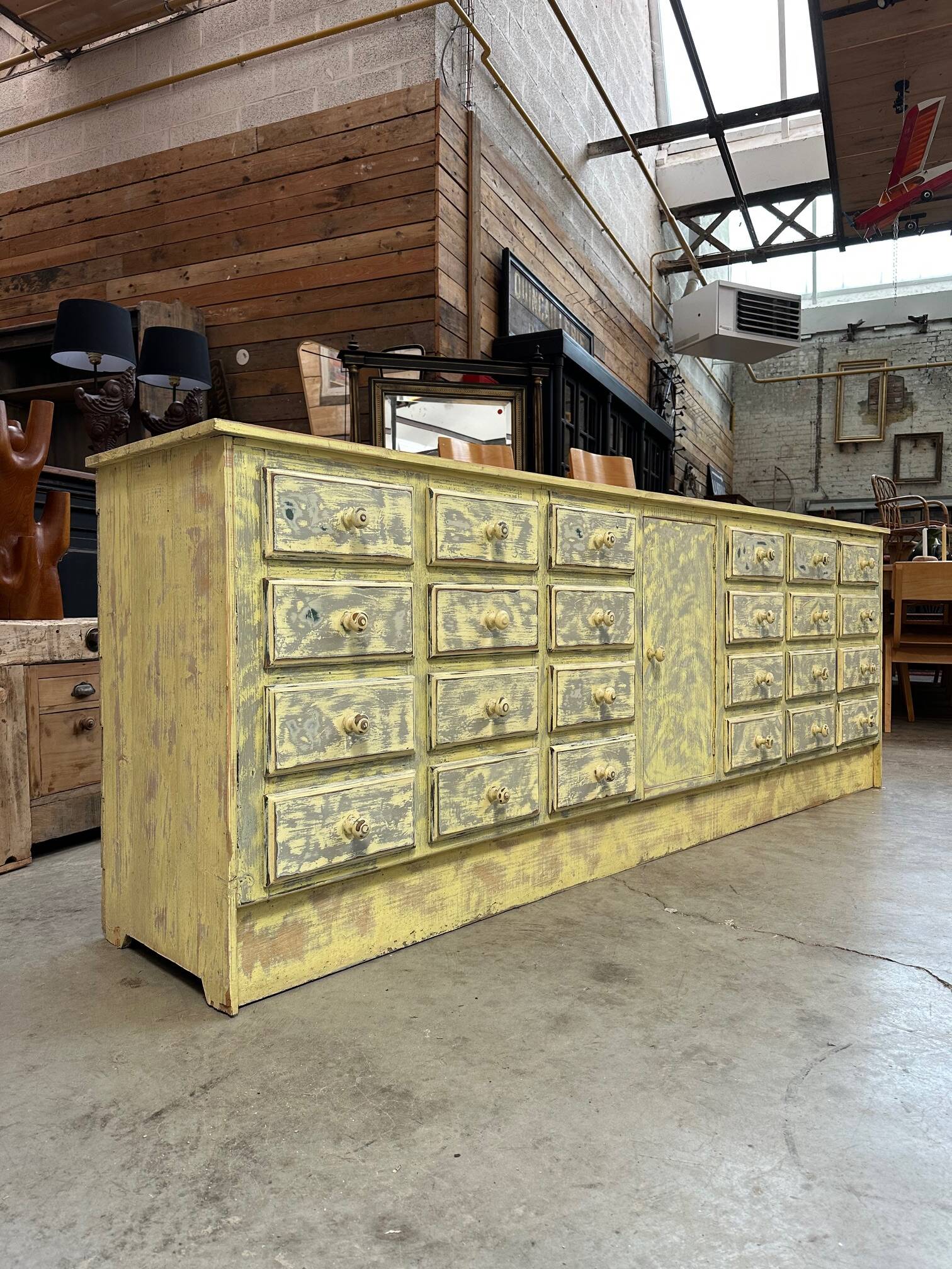 Workshop furniture, early 20th century