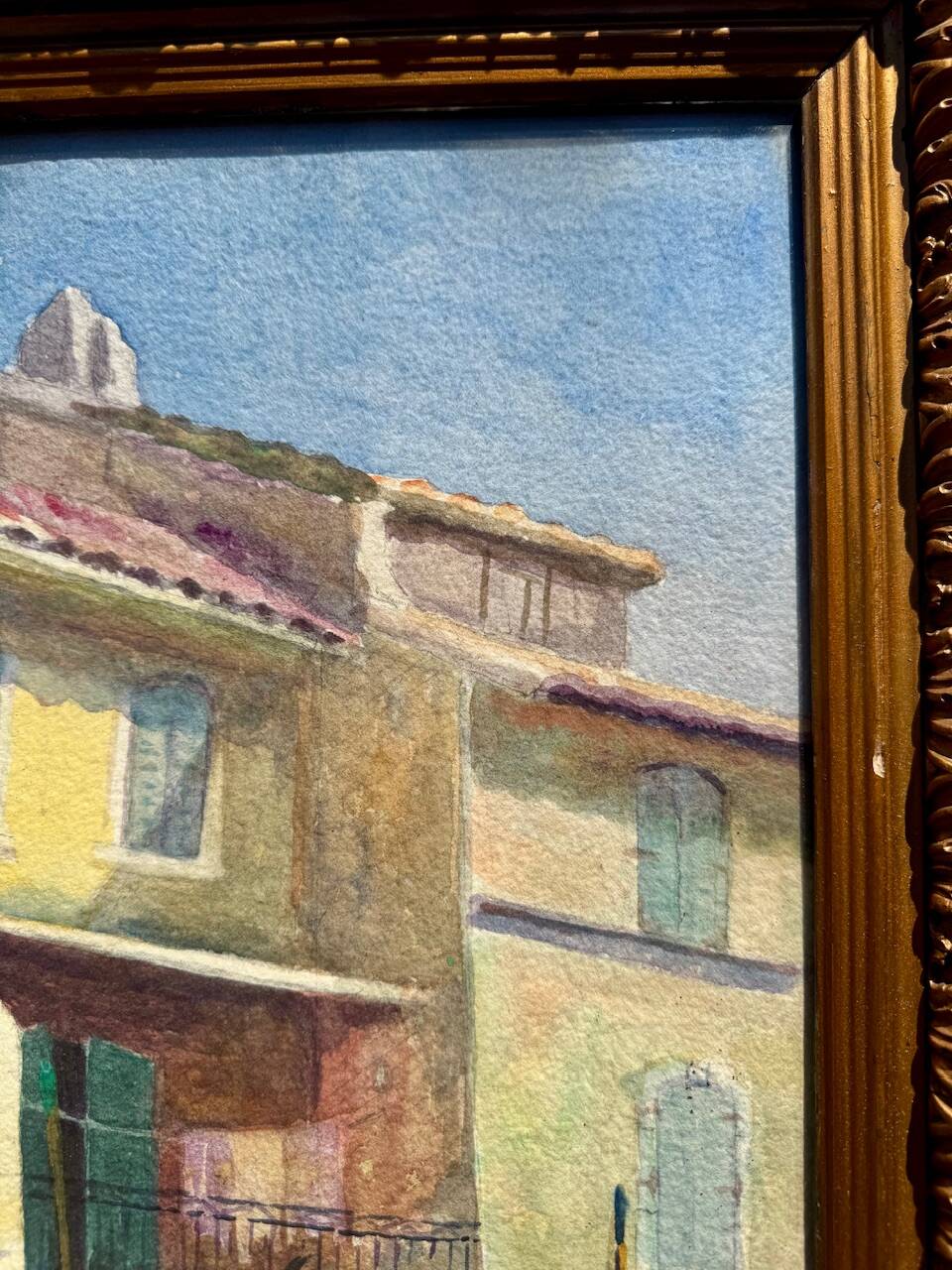 Old painting, Marine, signed Marie (1880-1977)