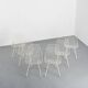 Lot de 6 chaises "Bikini" de Charles & Ray Eames pour Herman Miller, 1951