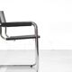 "S34" chairs by Mart Stam and Marcel Breuer for Fasem, Italy 1980s.