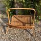 Rattan magazine rack