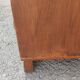 Two-door modernist shelf cabinet, art deco