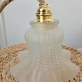 Hand lamp tulip suspension