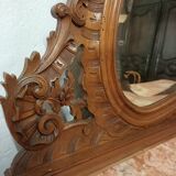 Chest of drawers with mirror