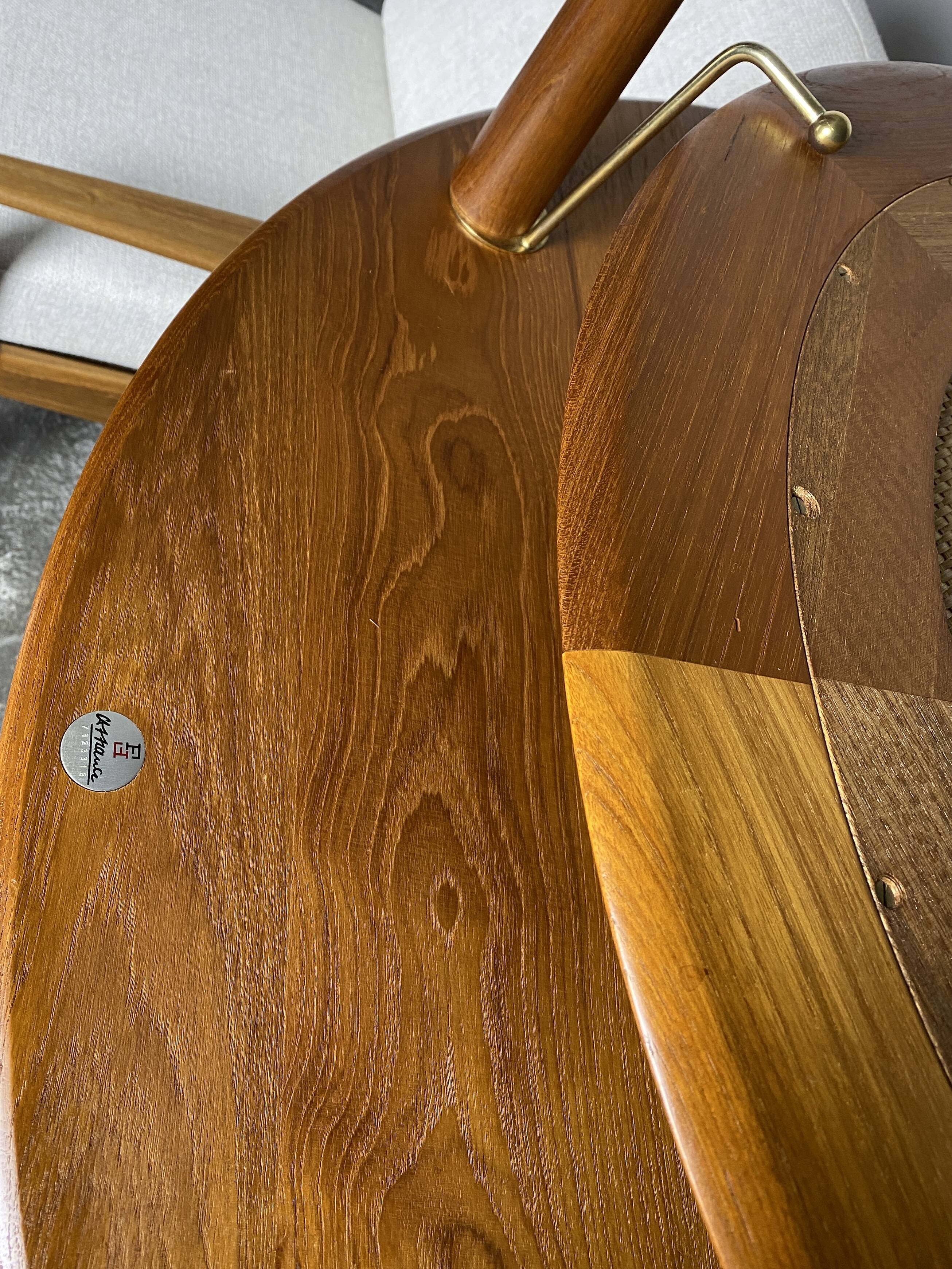 Scandinavian coffee table in teak, design by P. Hvidt & O. Mølgaard-Nielsen, 1960.