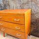 Compass leg chest of drawers