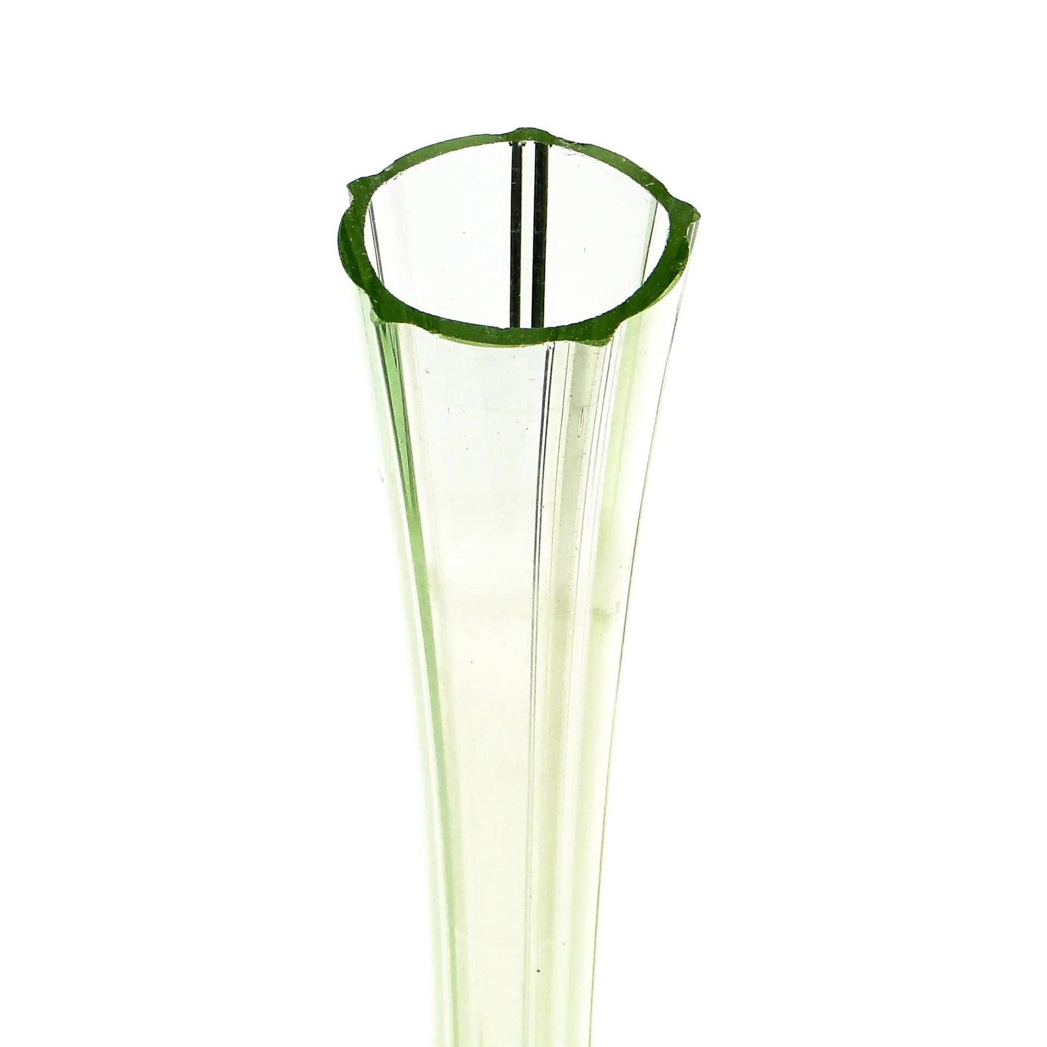 Art Nouveau vase, glass, Belgium, 1930s
