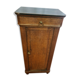 Louis philippe style bedside table in oak