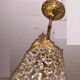 Balloon chandelier in bronze and crystal