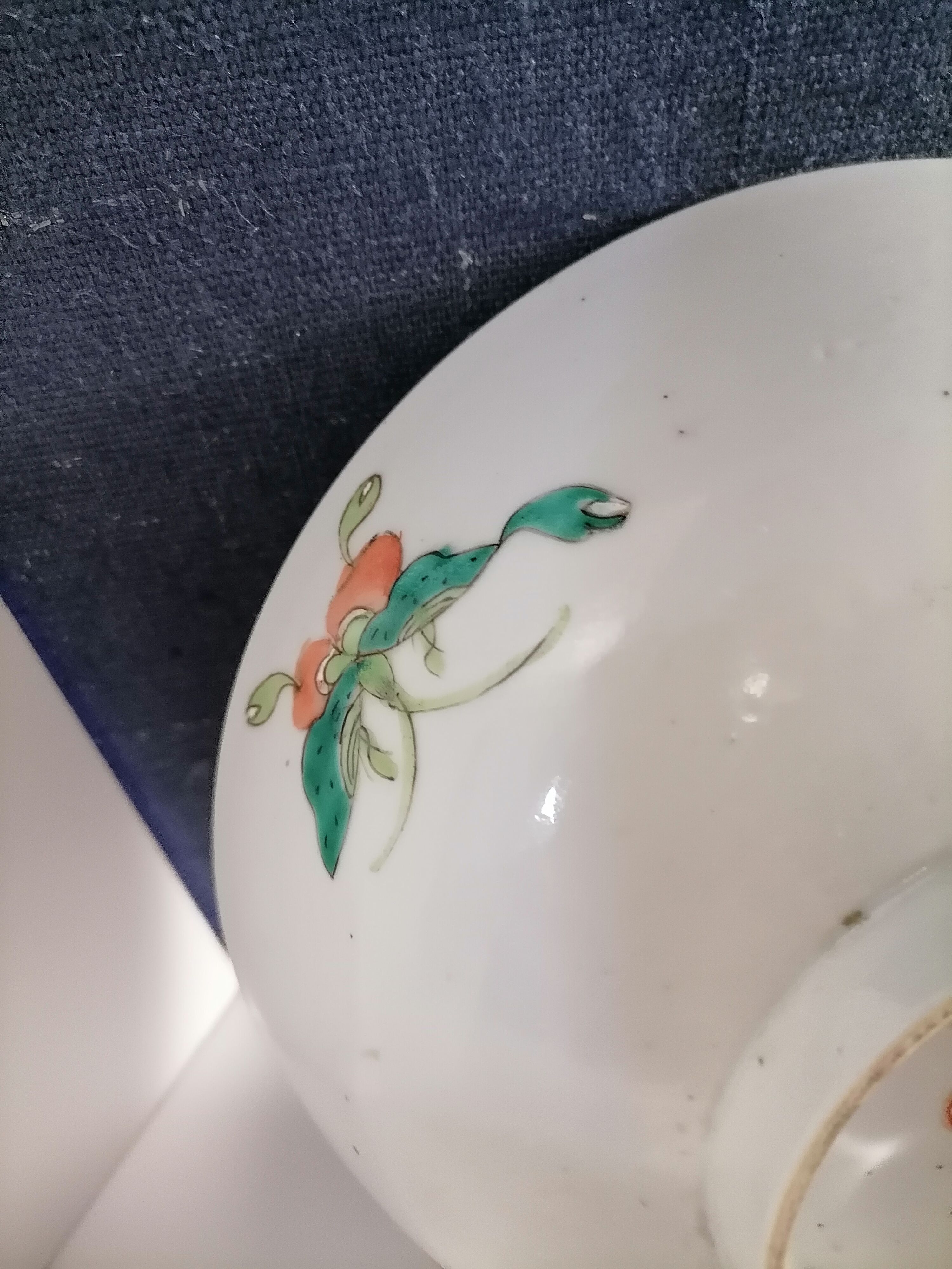 Assiette creuse asiatique