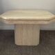 Vintage travertine coffee table from the 1970s.