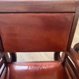 “Wood and rag” armchairs