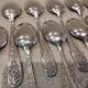 12 cuillères à café métal argenté orfèvre Christofle Villeroy
