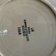 Service 8 hollow plates soup Digoin Sarreguemines pink flowers