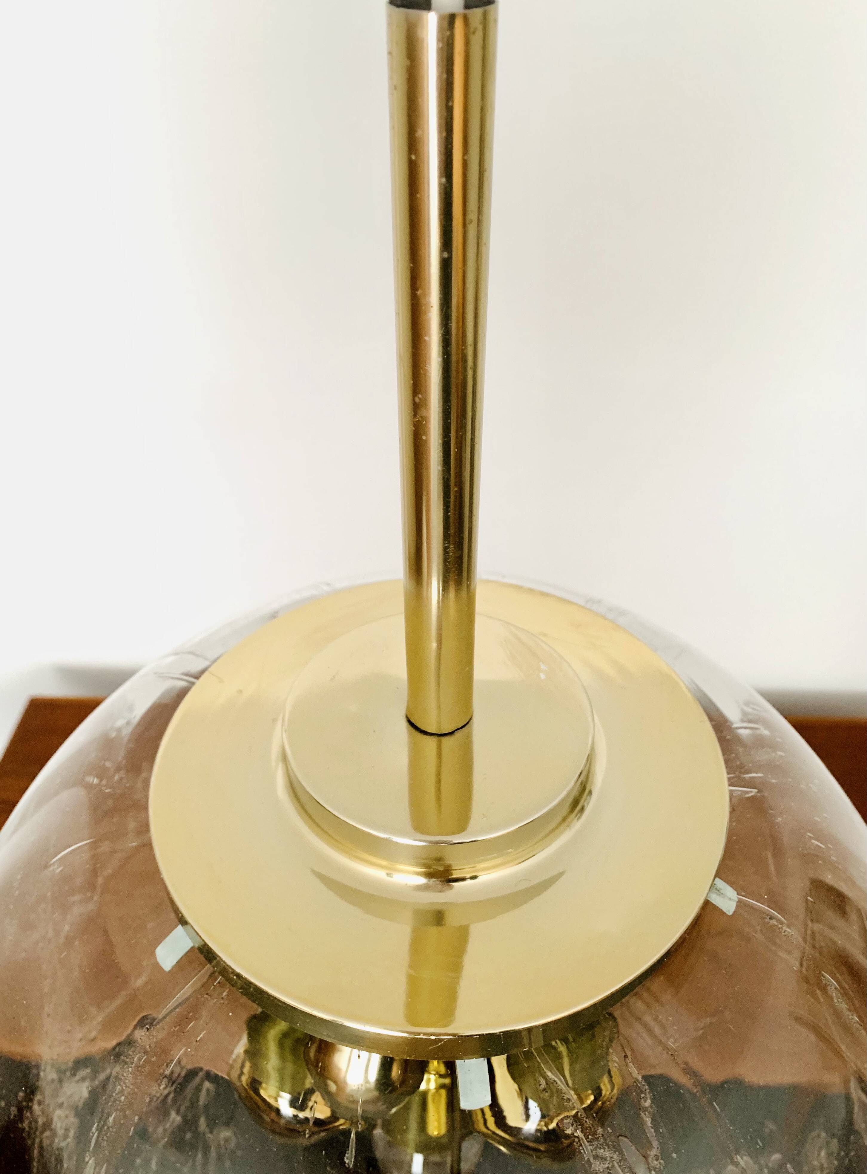 Big Ball Glass Pendant Lamp by Doria