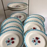 6 plates Moulin des Loups