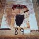 Julian Schnabel feria Nimes 1989 poster under glass