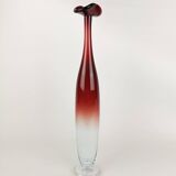 Midcentury display vase by Nils Landberg, Orrefors, circa 1950.