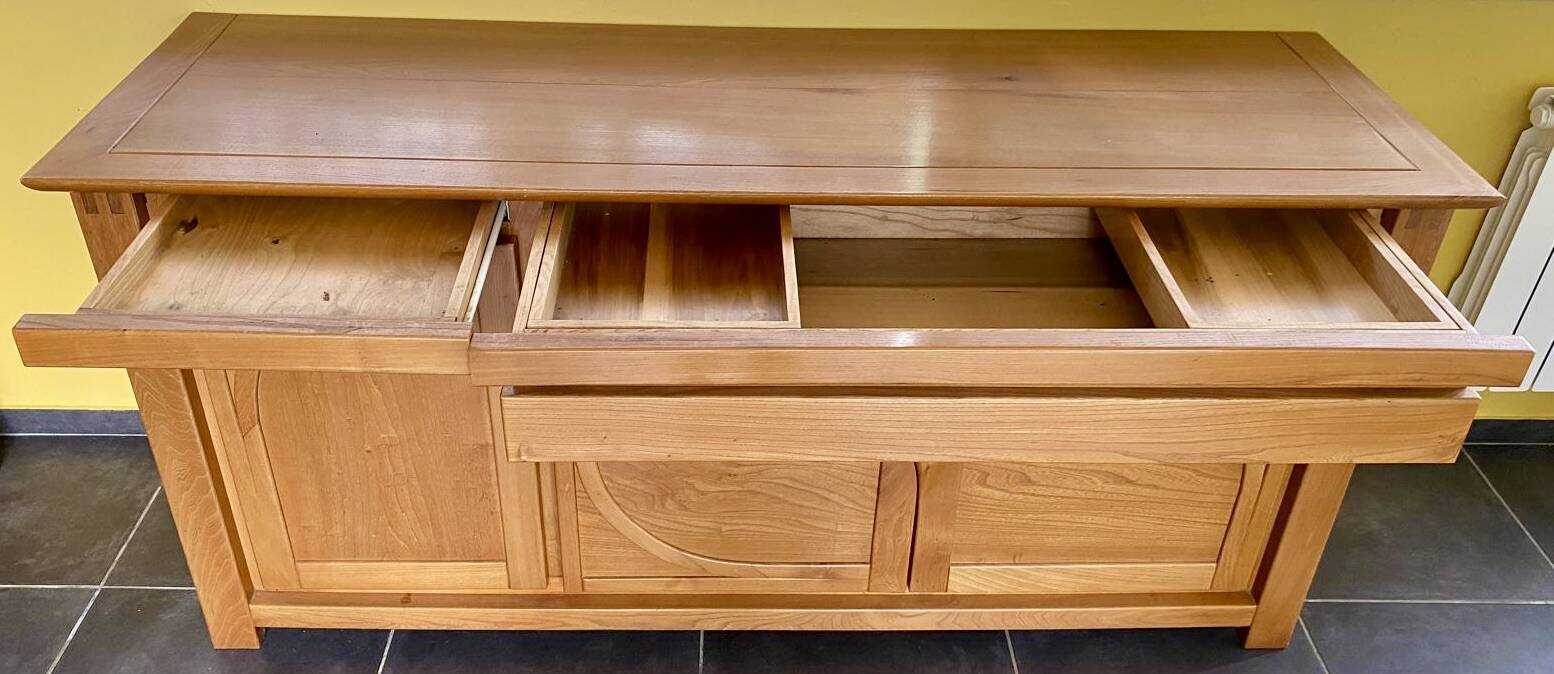 Solid oak chest of drawers desmarchelier