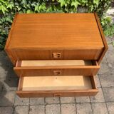 Vintage scandinavian teak chest of drawers